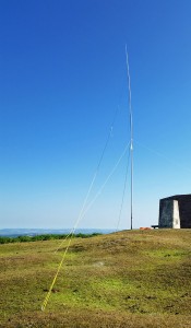 Antenna and mast