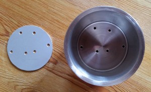 cup and disk drilled