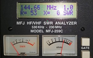 SWR match at 144.660MHz