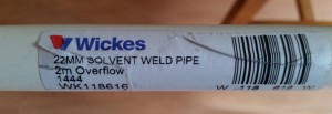 22mm pipe