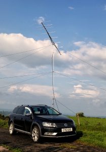 antenna mast set up