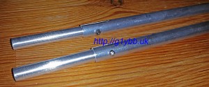 ferrules fitted to driven halves