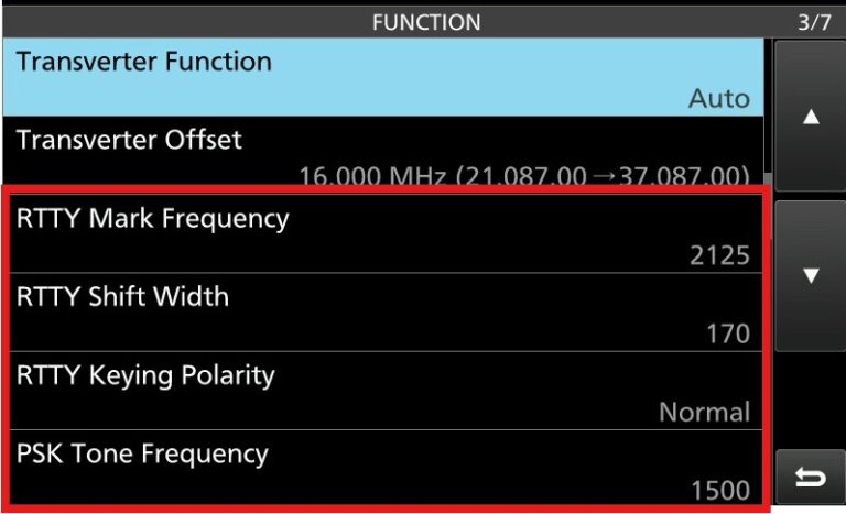 DXlog RTTY setup on IC-7610 - G1YBB.uk