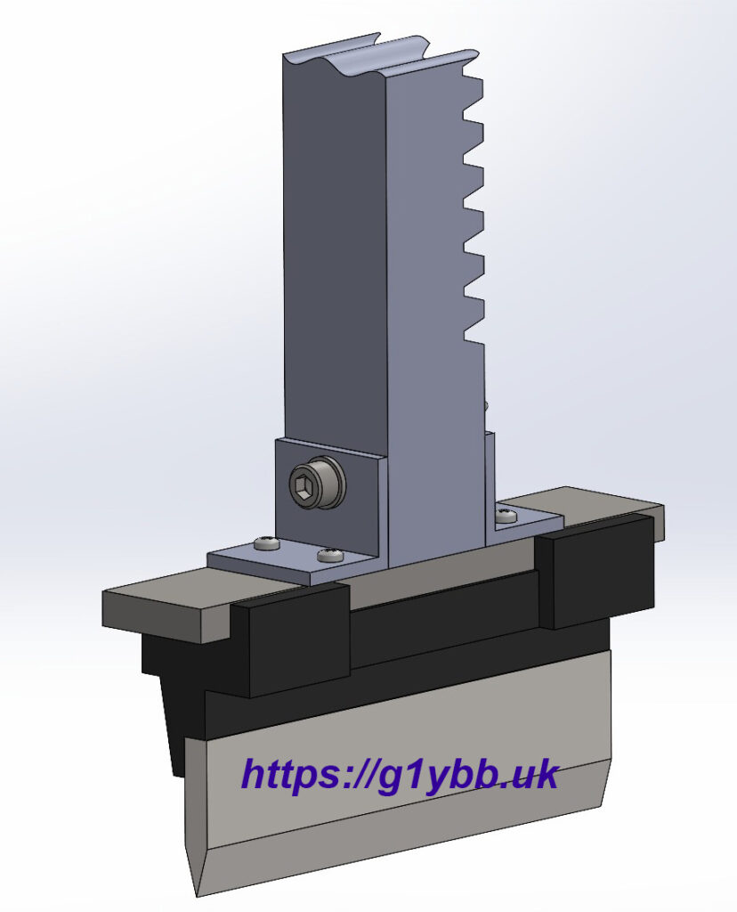 Ram and bending punch assembly