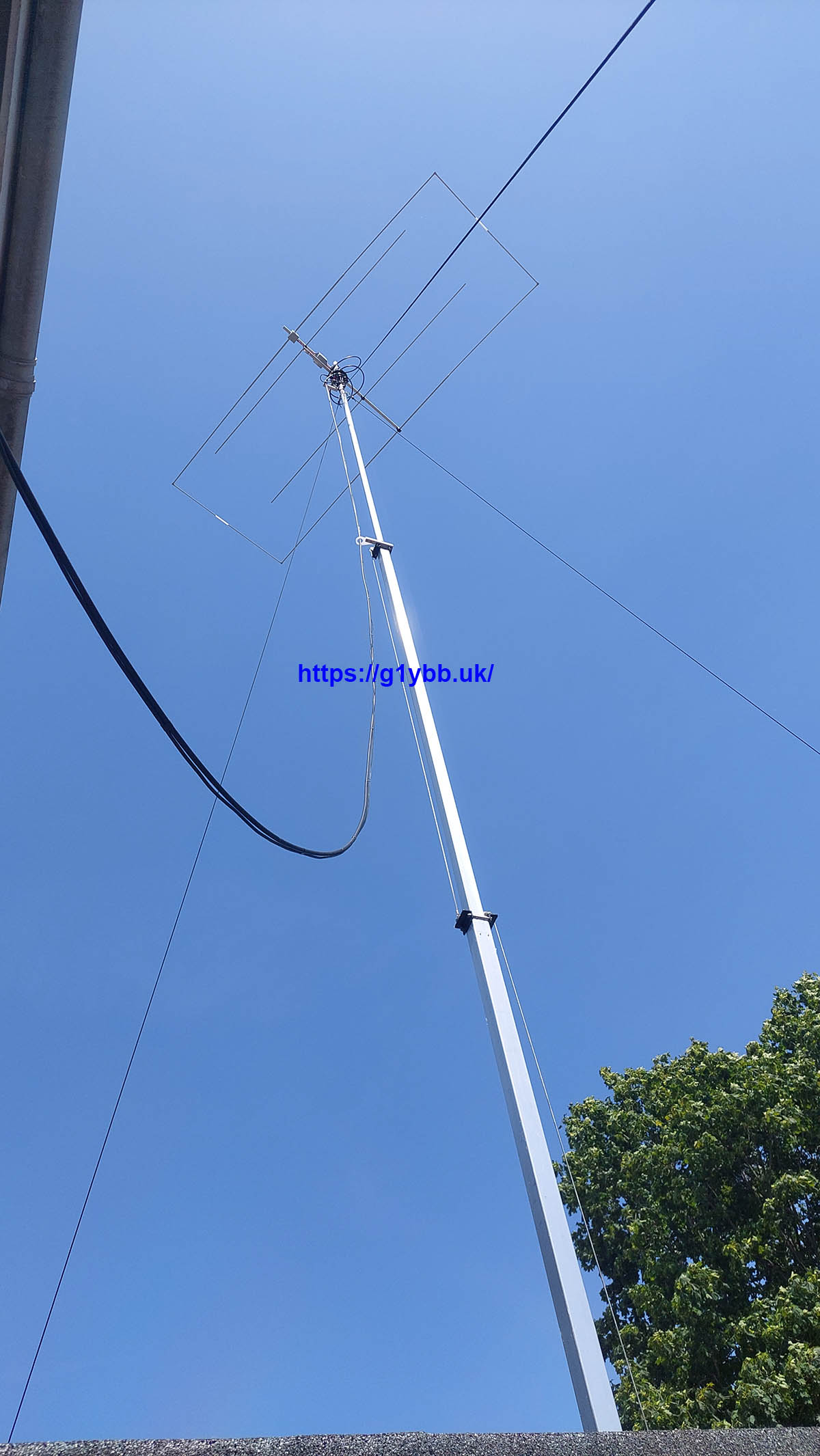 antenna full height on mast