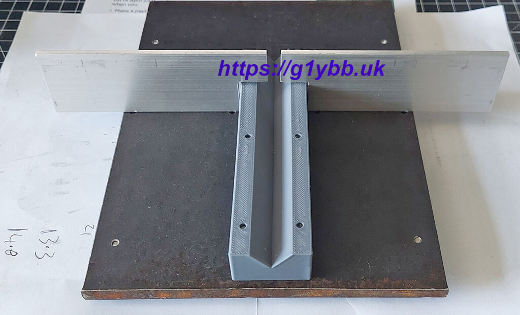 bending vee and fence made